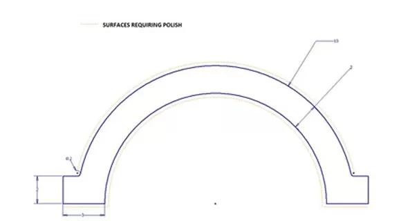 Description Of Acrylic Dome With Flange